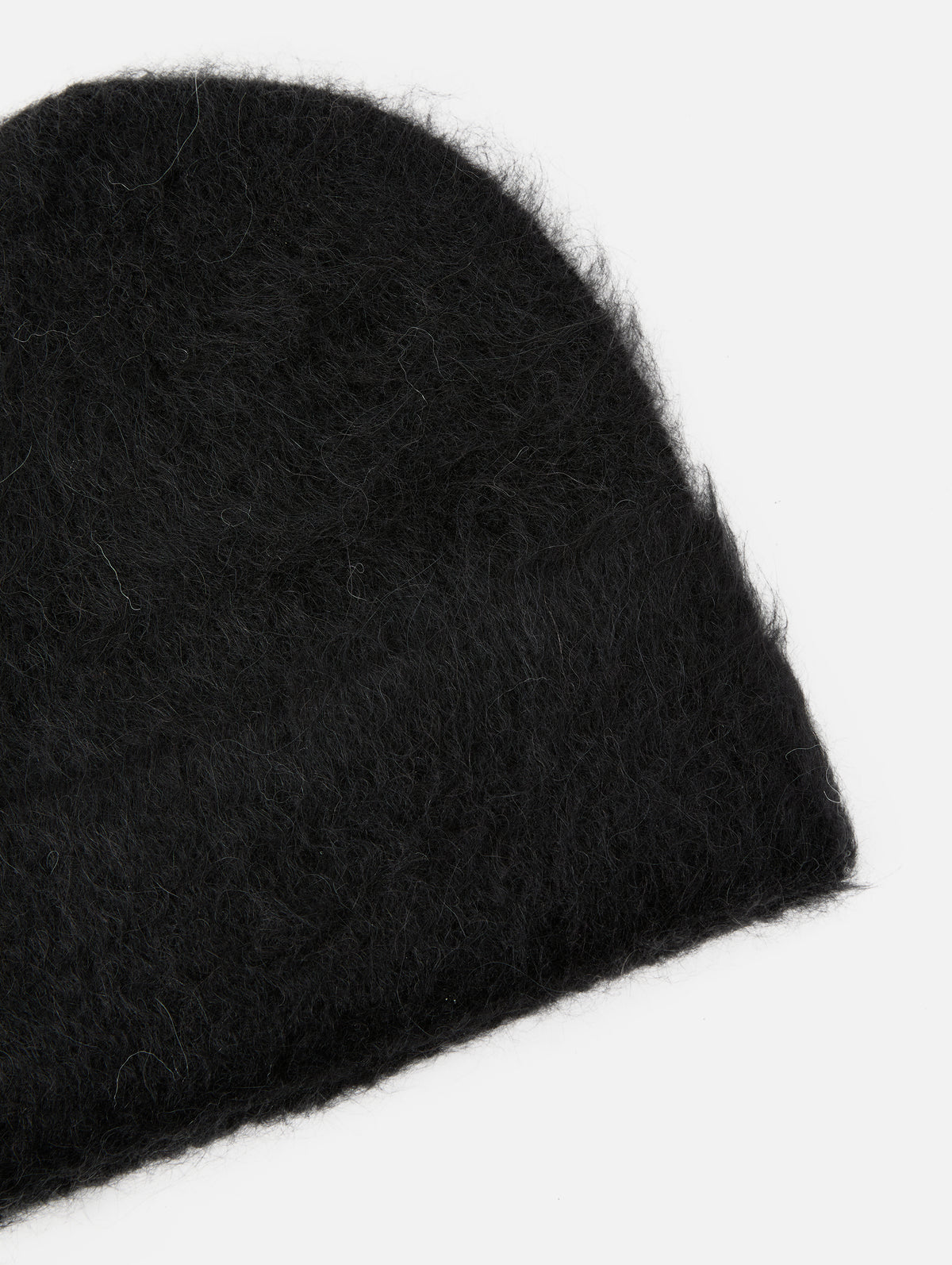 Knit Beanie,TOTÉME,BLACK,Image 2