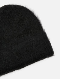 Knit Beanie,TOTÉME,BLACK,Image 2