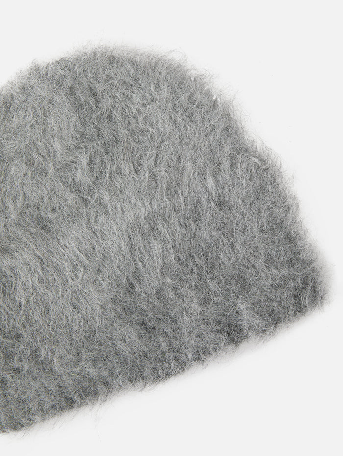 Knit Beanie,TOTÉME,GREY MELANGE,Image 1