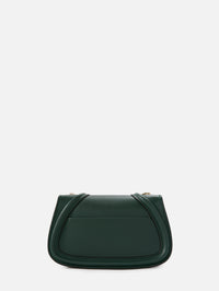 Blondie Chain Crossbody Bag,GUCCI,DARK GREEN,Image 2