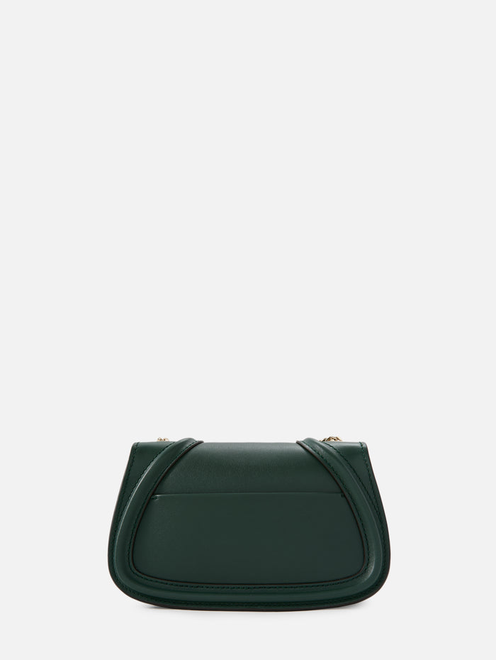 Blondie Chain Crossbody Bag,GUCCI,DARK GREEN,Image 1