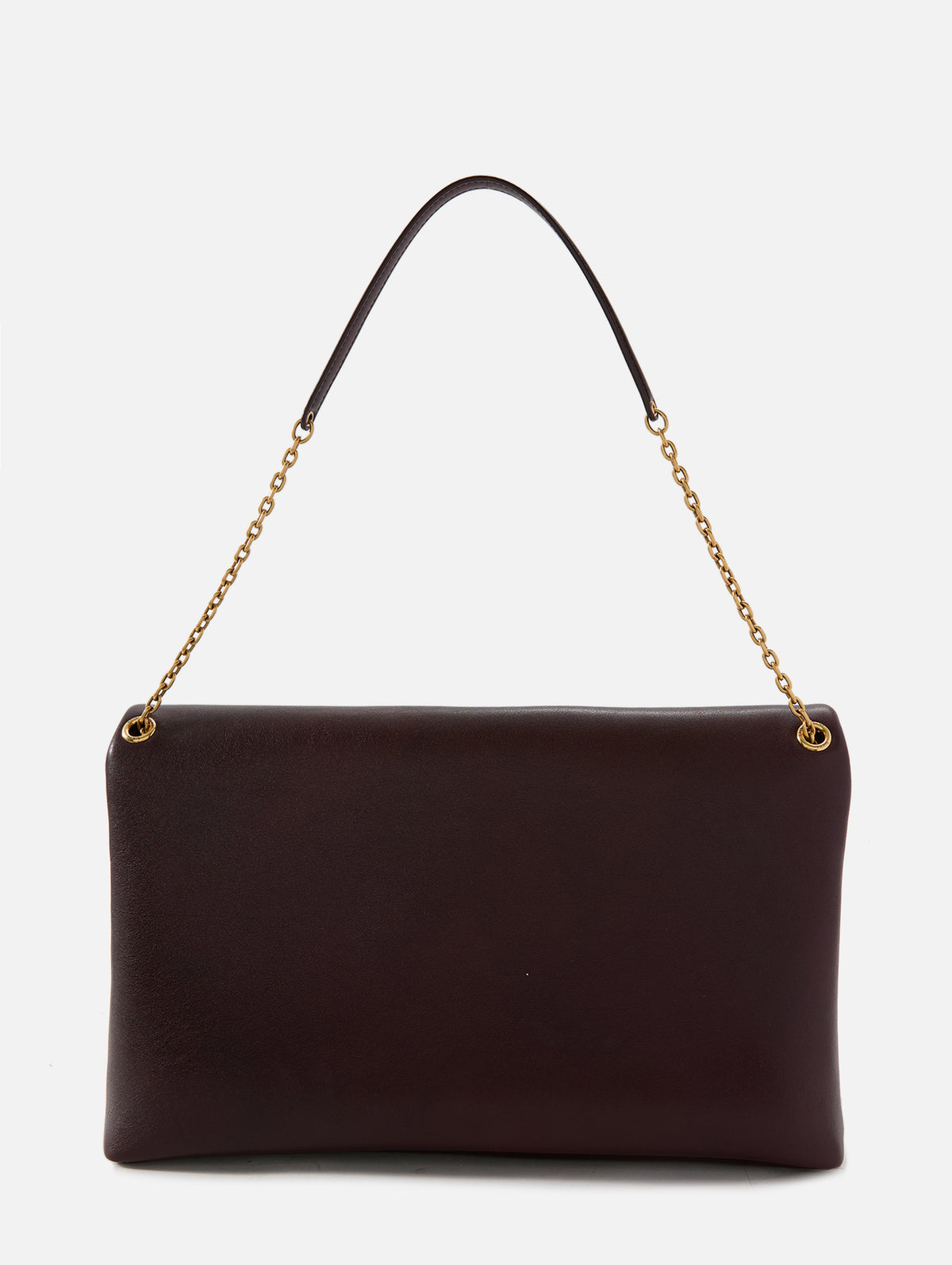 XXL Chain Envelope Pouch,SAINT LAURENT,HOT WINE,Image 2