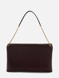 XXL Chain Envelope Pouch,SAINT LAURENT,HOT WINE,Image 2