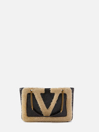 Viva Superstar Small Tote,VALENTINO GARAVANI,BROWN/BEIGE,Image 1