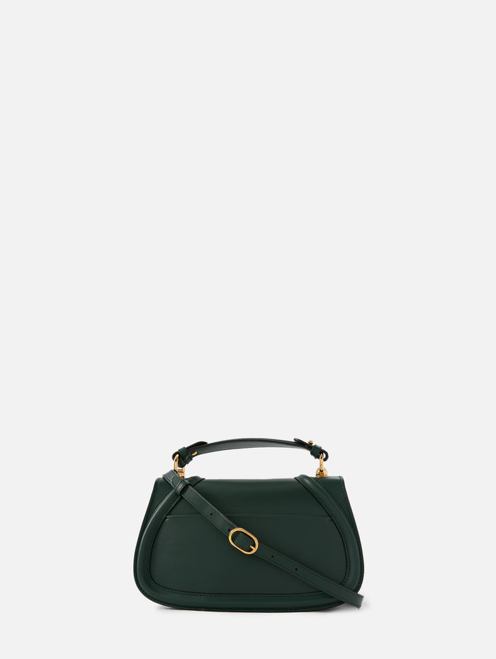 Blondie Top Handle Bag,GUCCI,DARK GREEN,Image 1