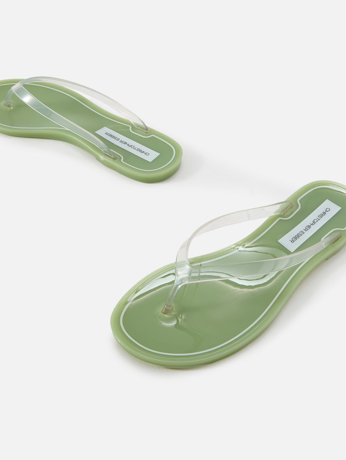Jo Flip Flop,CHRISTOPHER ESBER,CUCUMBER CLEAR,Image 2