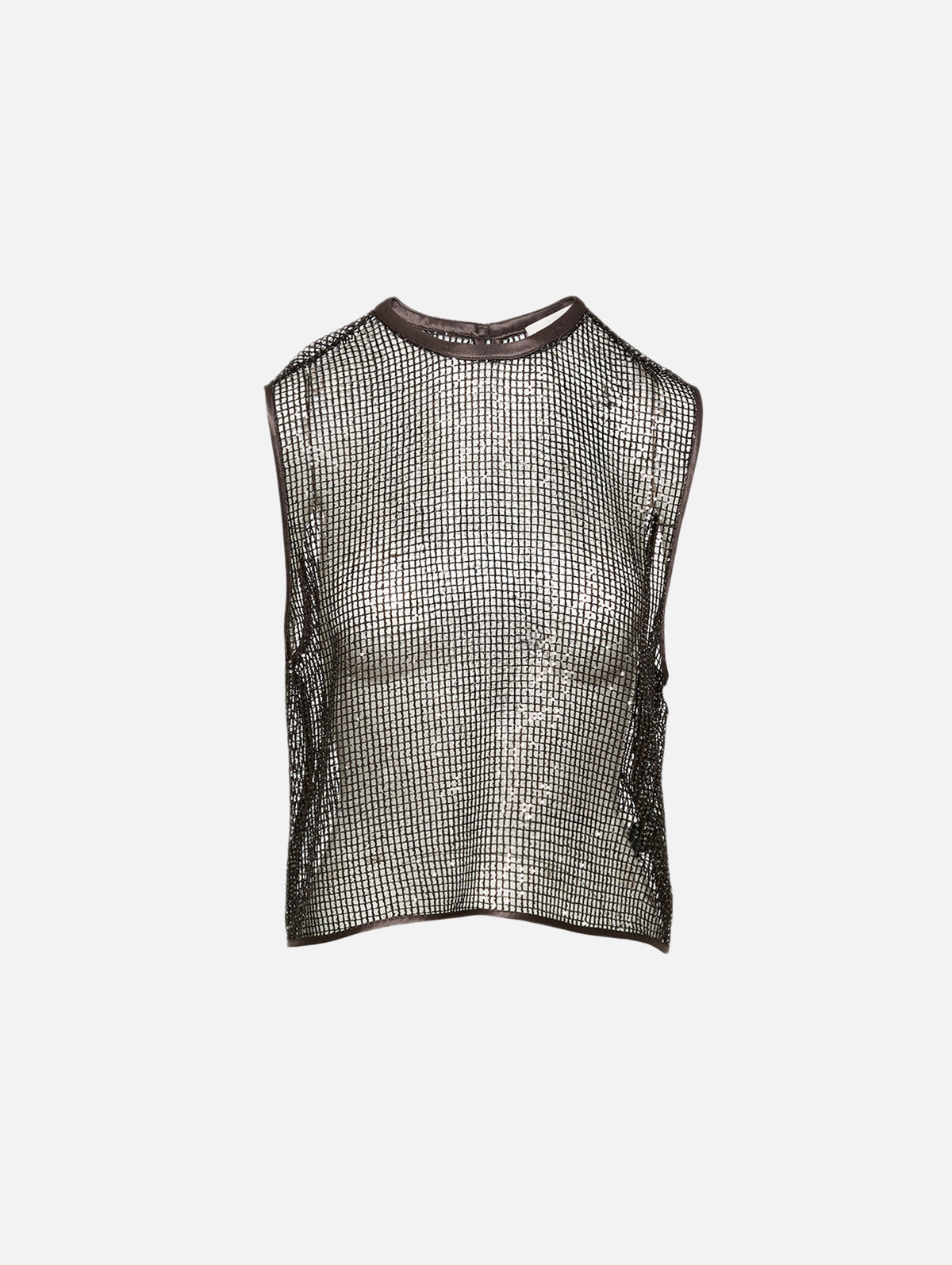 Muscle Tee,TWP,DARK CHOCOLATE,Image 1