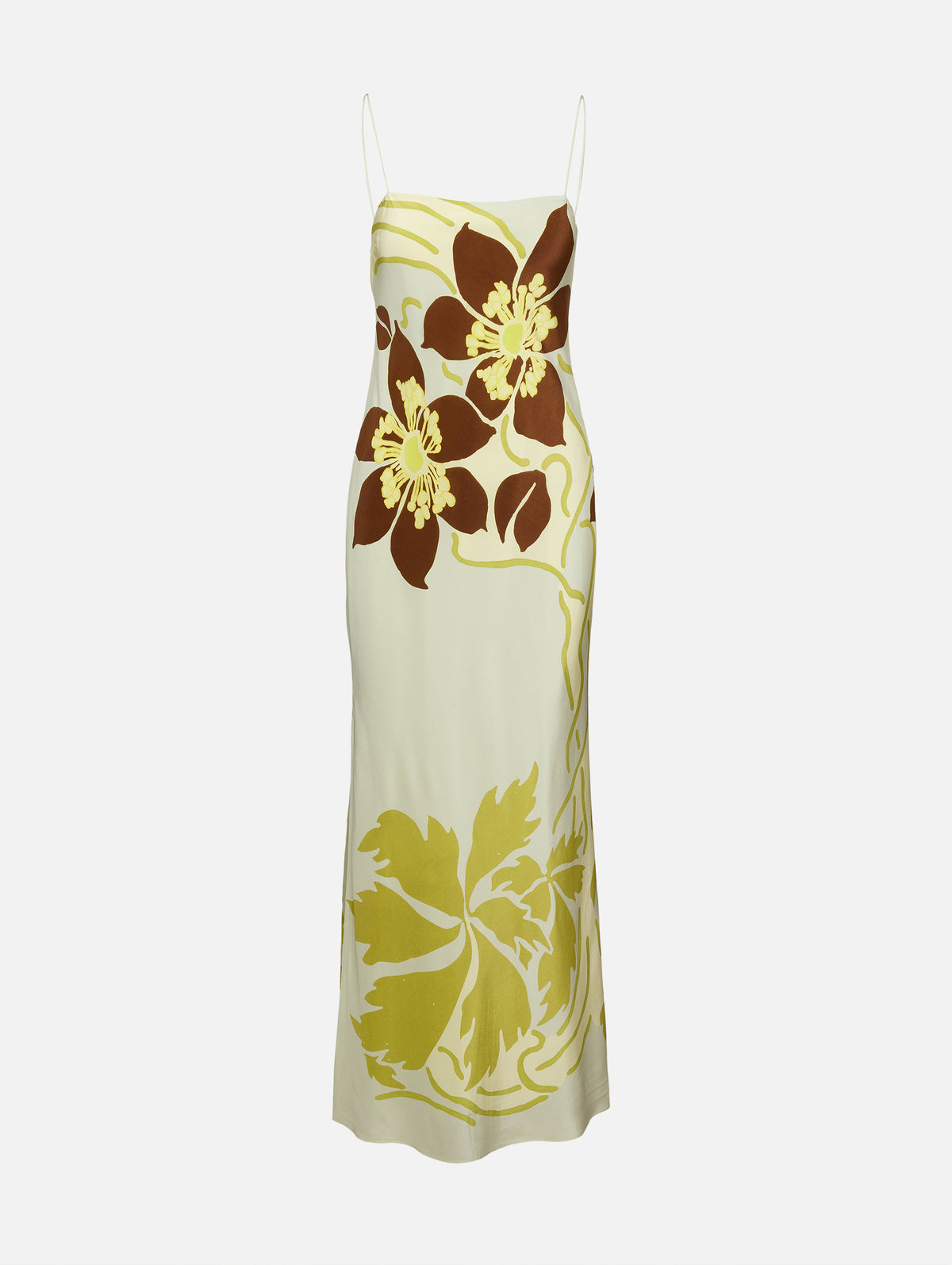 SIR. Amaia Slip Dress | Floral/Green | Size 3