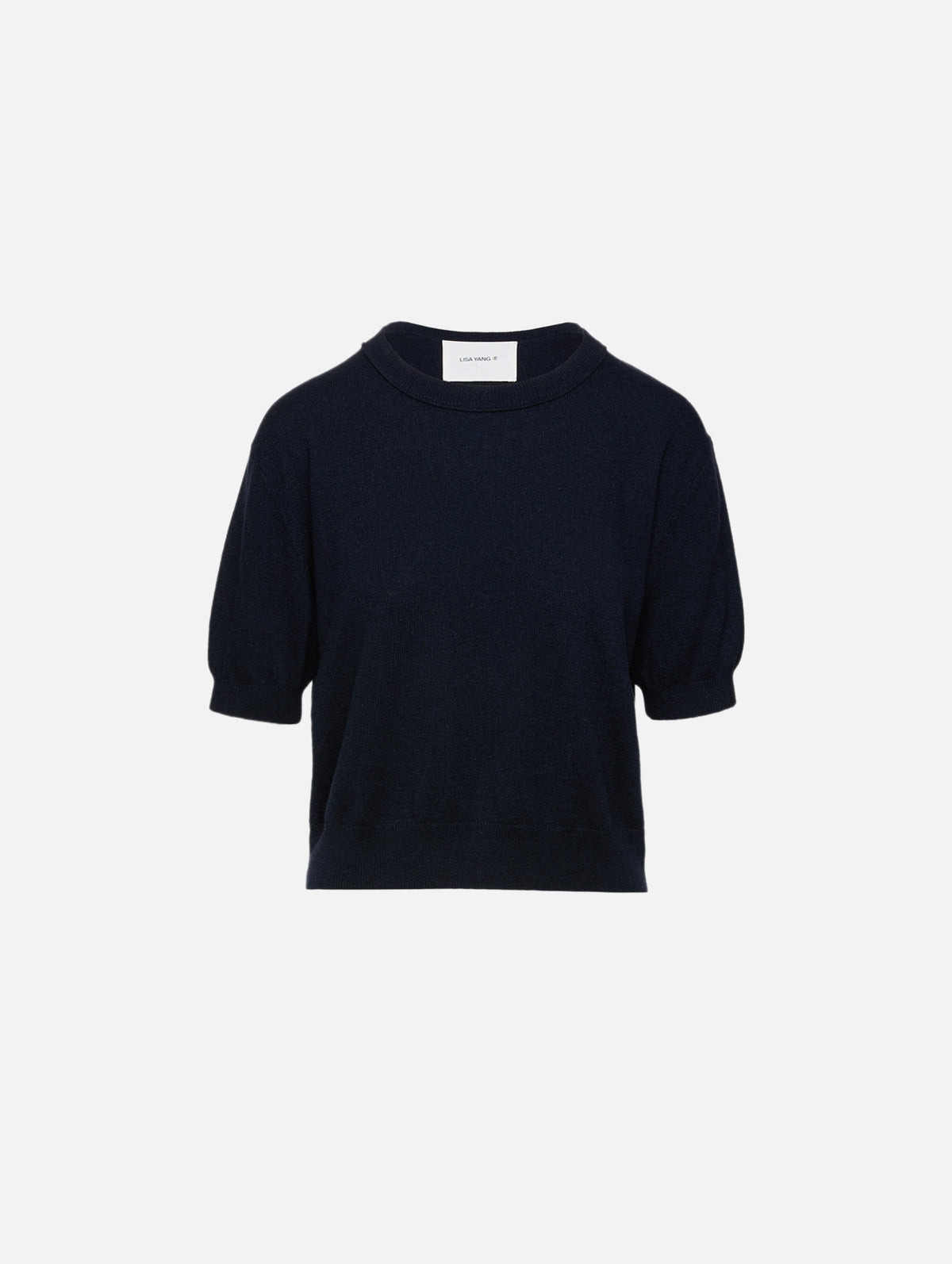 Genevra T Shirt,LISA YANG,DEEP NAVY,Image 1