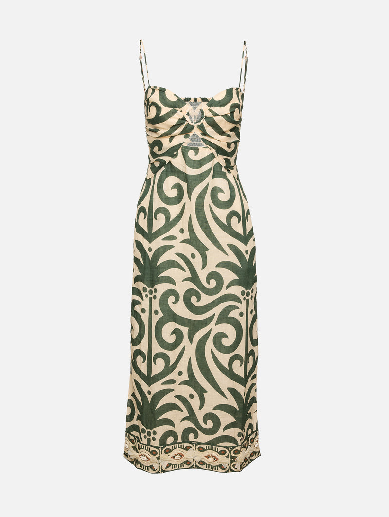 Water Adventure Midi Dress