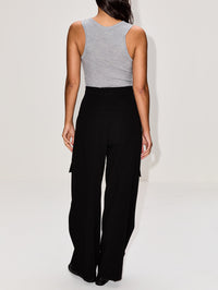 Cargo Trouser,LOEWE,BLACK,Image 4