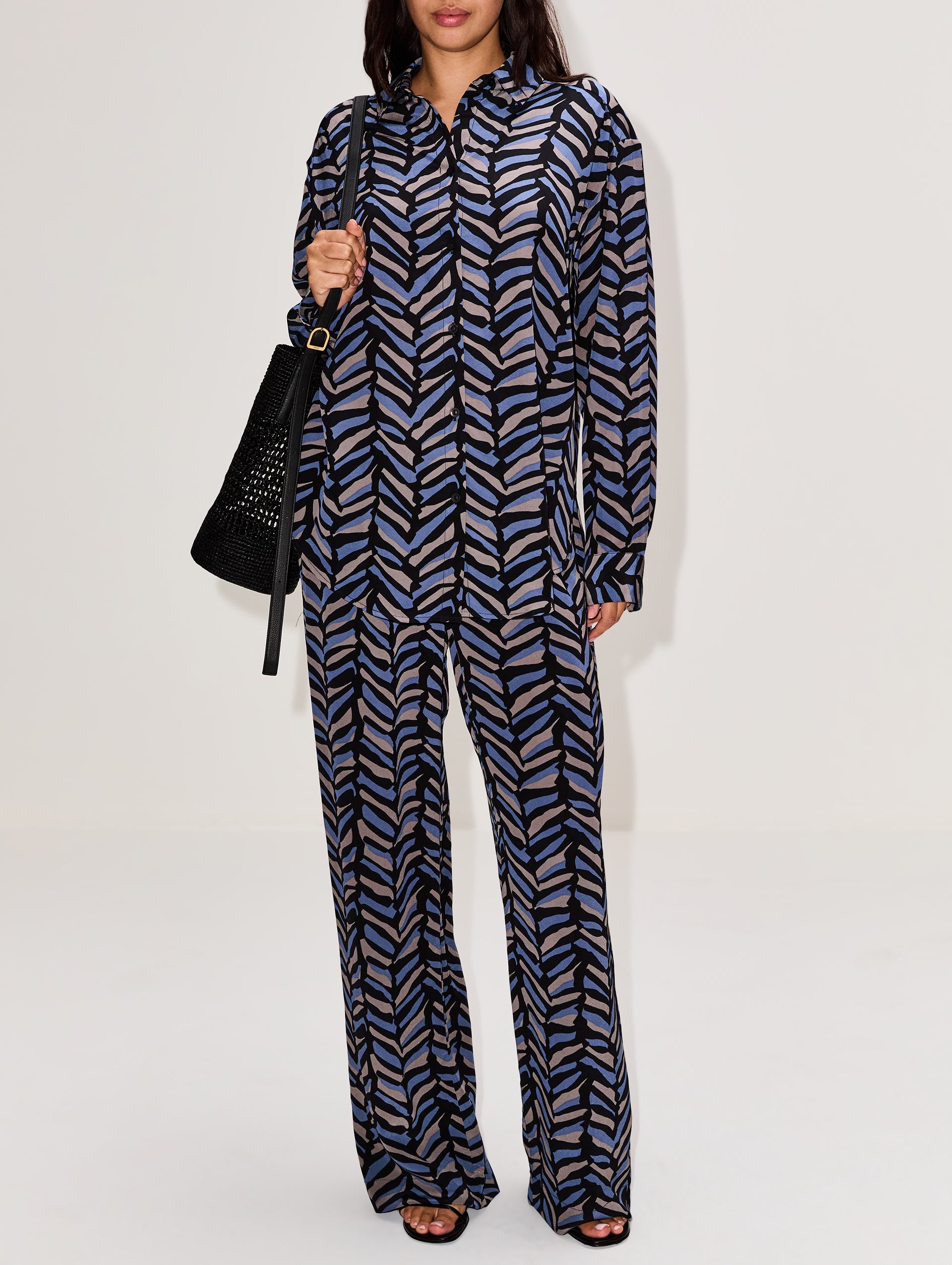 Long Sleeve Silk shirt | MATTEAU | elysewalker
