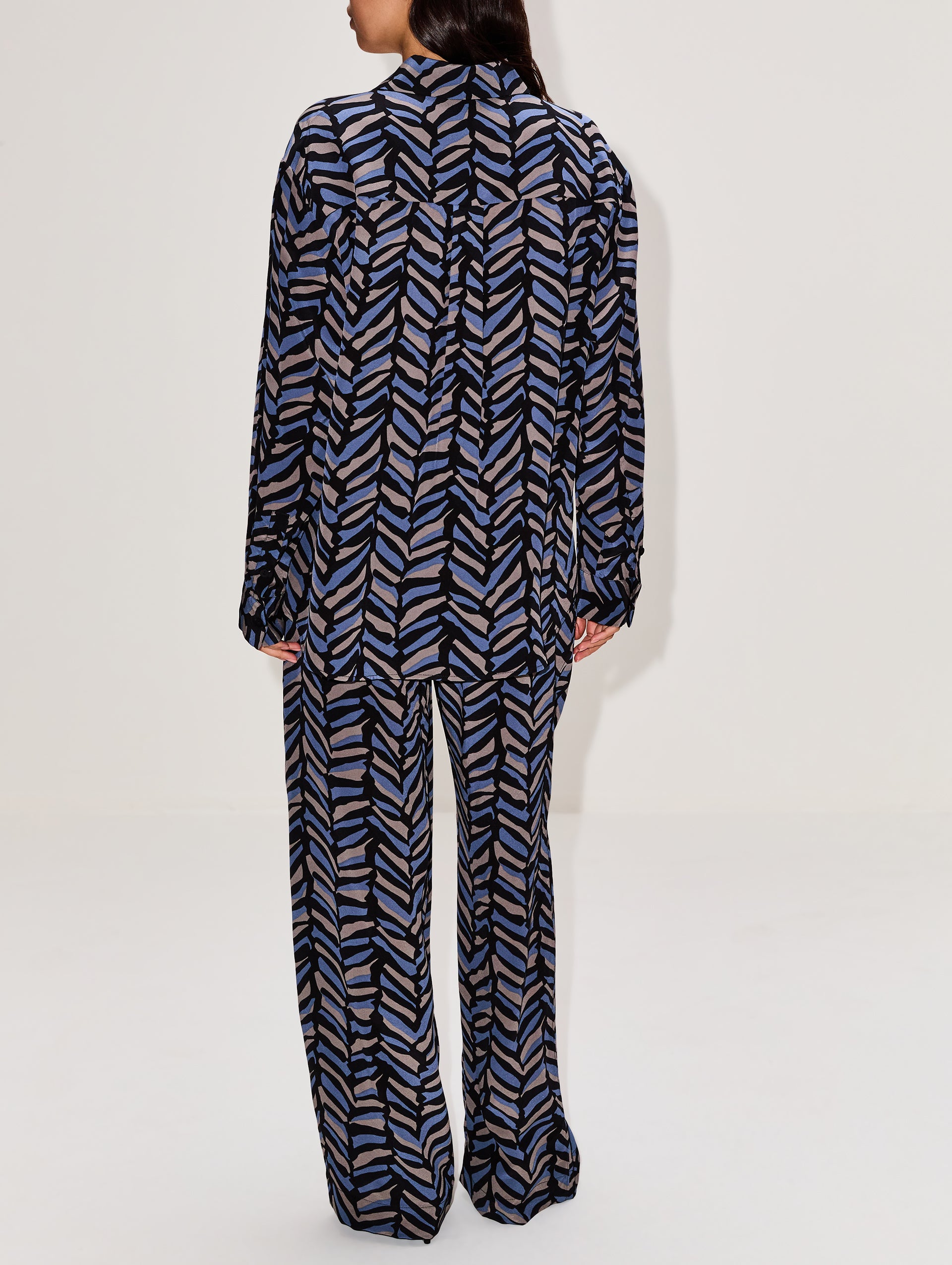 Long Sleeve Silk shirt | MATTEAU | elysewalker