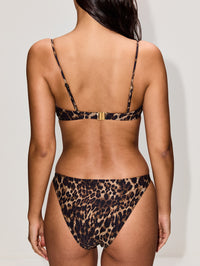 High Waisted Bikini Bottom,NILI LOTAN,VINTAGE LEOPARD,Image 3