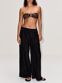 High Waisted Bikini Bottom,NILI LOTAN,VINTAGE LEOPARD,Image 4