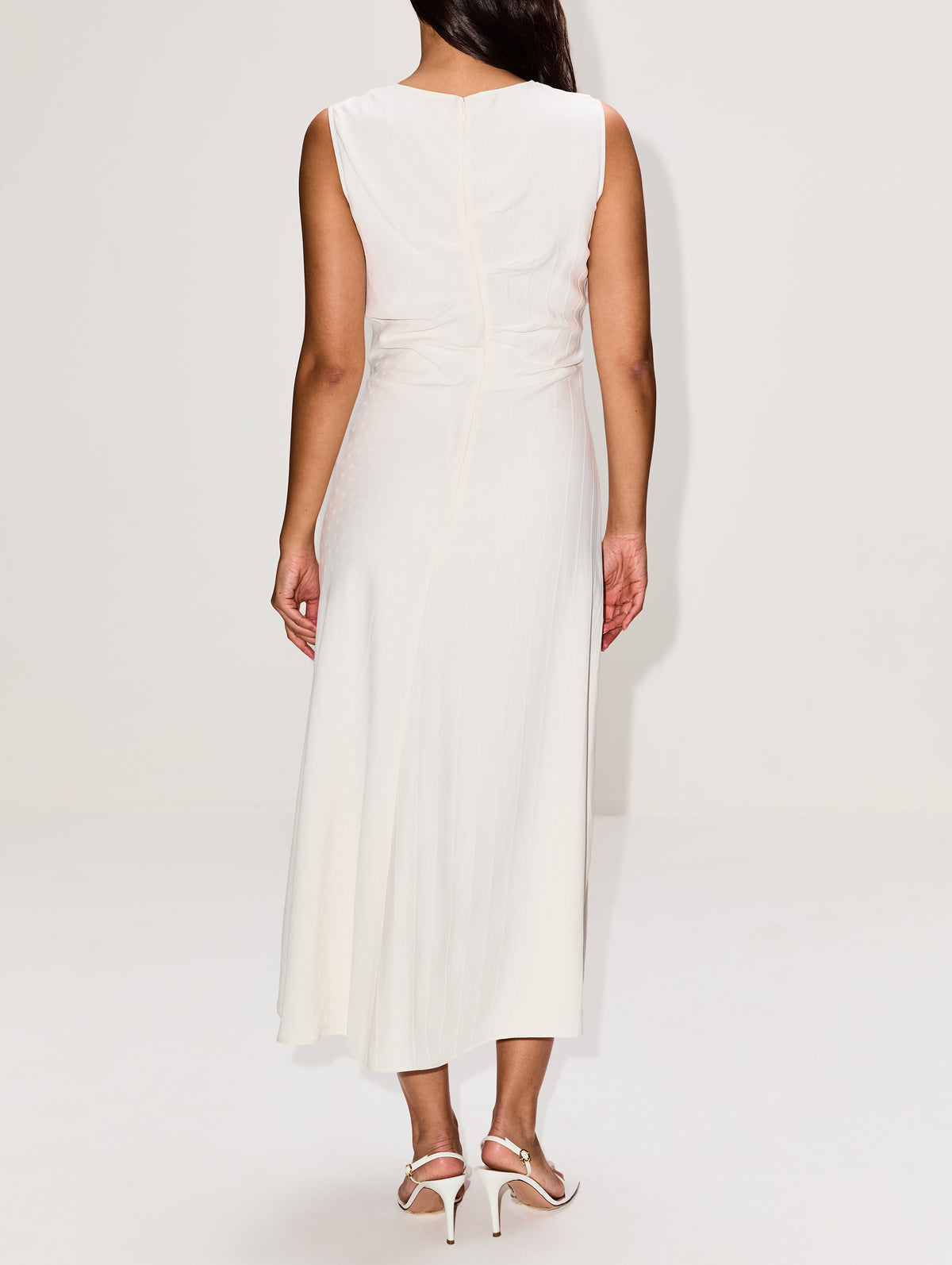 Jaya Dress,PROENZA SCHOULER WHITE LABEL,OFF WHITE,Image 4
