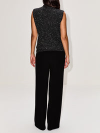 Merilas Top,THE ROW,CHARCOAL,Image 3