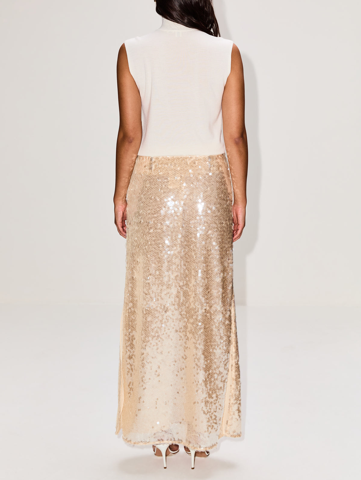 Linnie Skirt,ALTUZARRA,MACADAMIA,Image 4