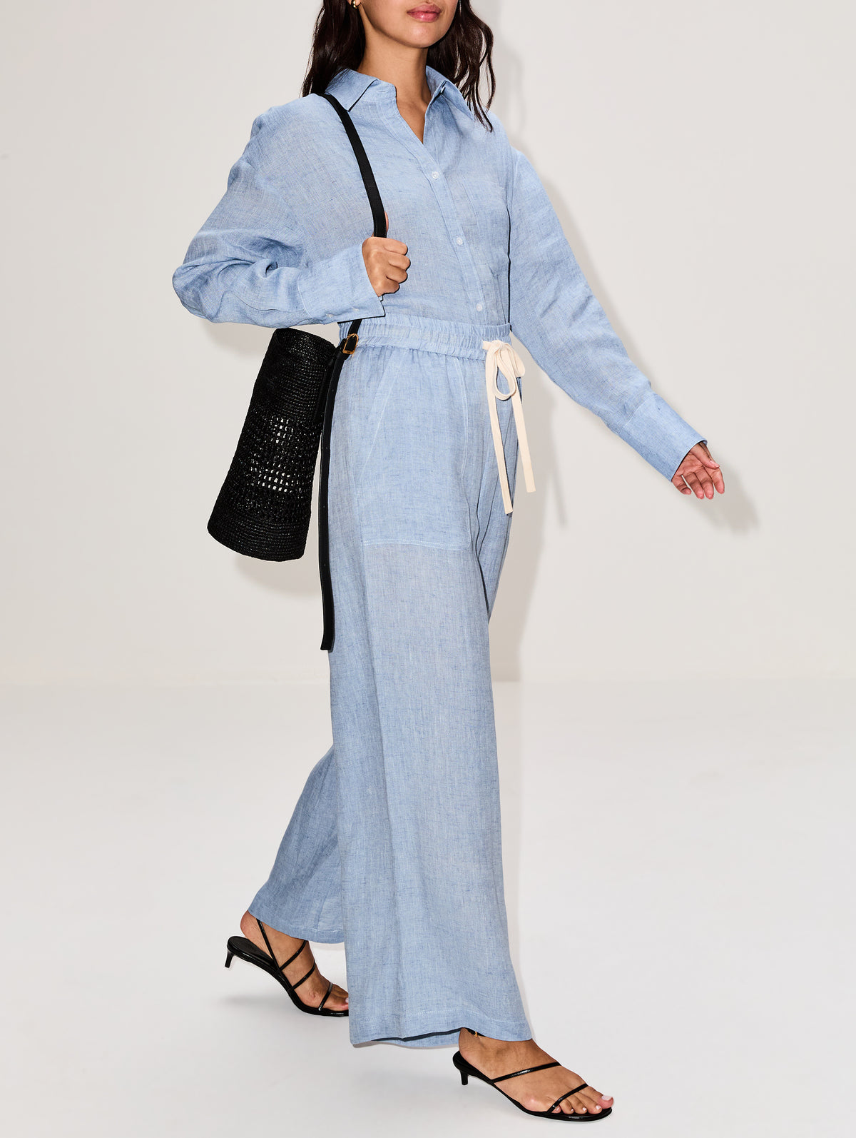 Main Street Pant,TWP,LIGHT INDIGO,Image 3