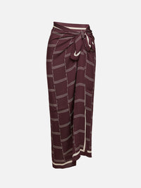 Silk Sarong,MATTEAU,AUBERGINE,Image 1