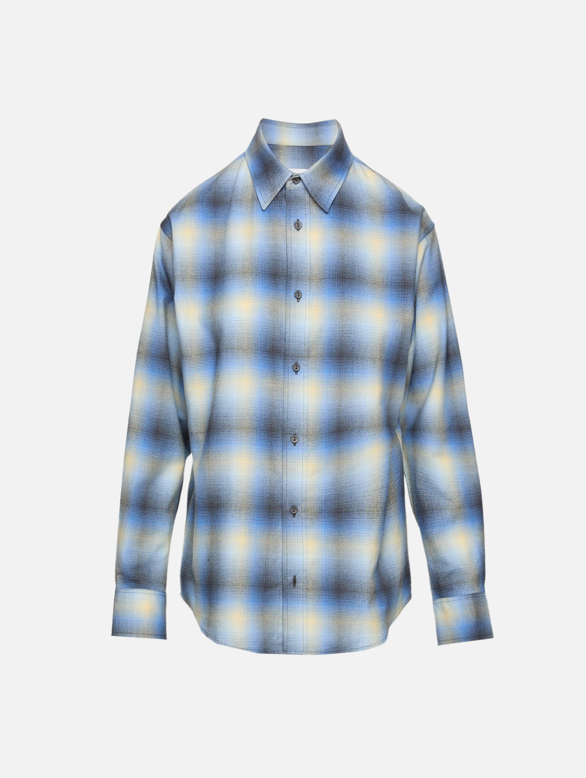 Flannel Shirt,MATTEAU,OCEAN CHECK,Image 1