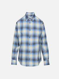 Flannel Shirt,MATTEAU,OCEAN CHECK,Image 1