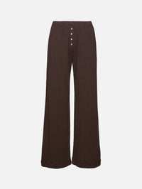 Pointelle Boxer Pant,LESET,CHOCO,Image 1
