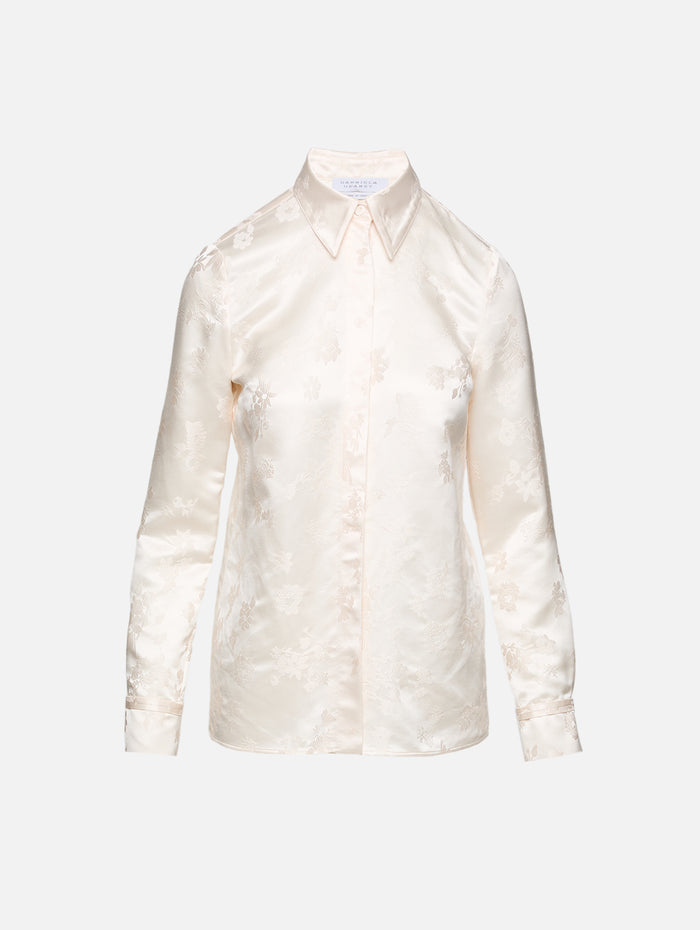 Cruz Top,GABRIELA HEARST,IVORY,Image 1