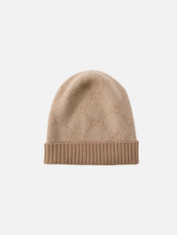 GG Beanie,GUCCI,WHITE/BEIGE,Image 1