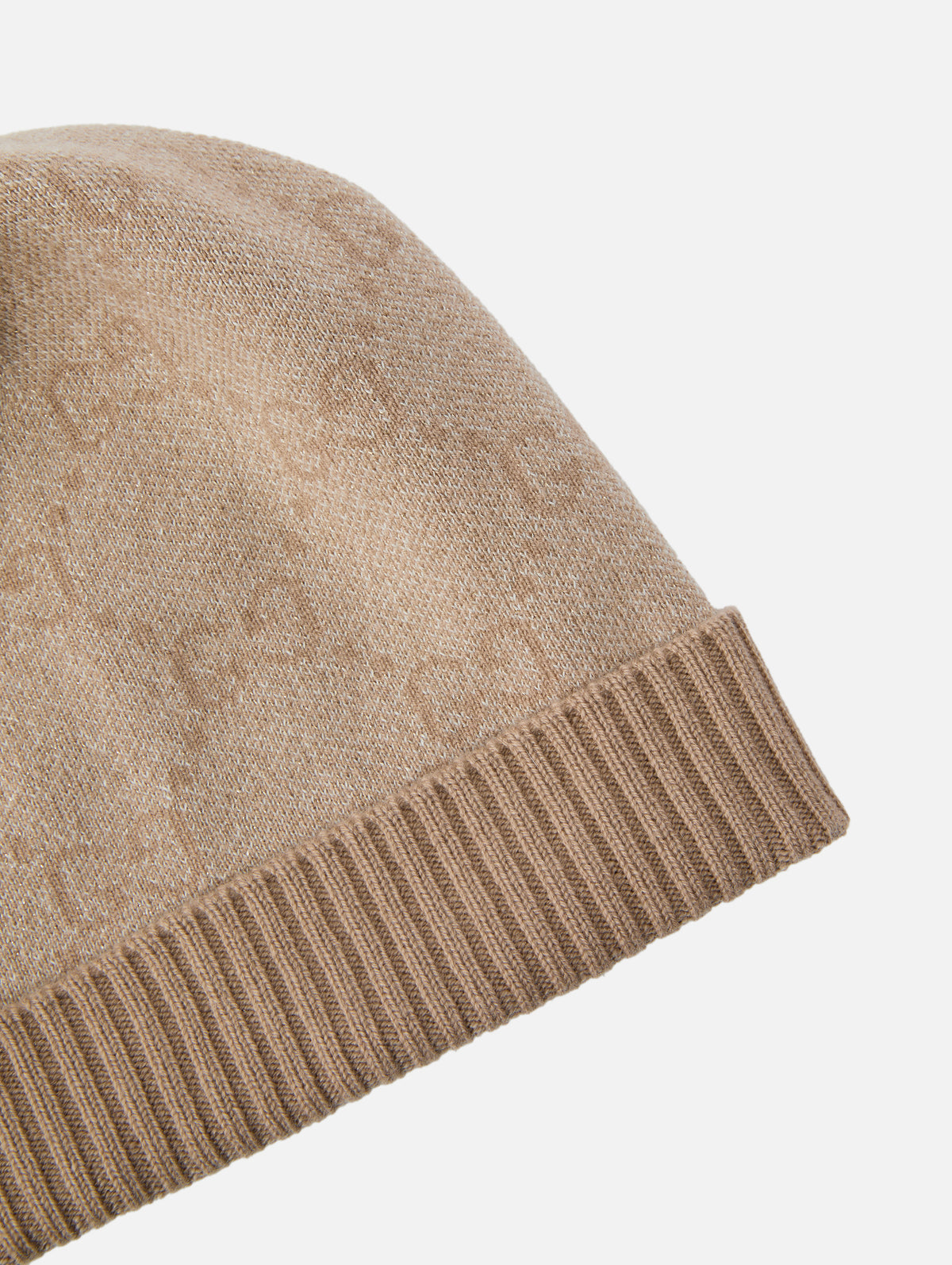 GG Beanie,GUCCI,WHITE/BEIGE,Image 2