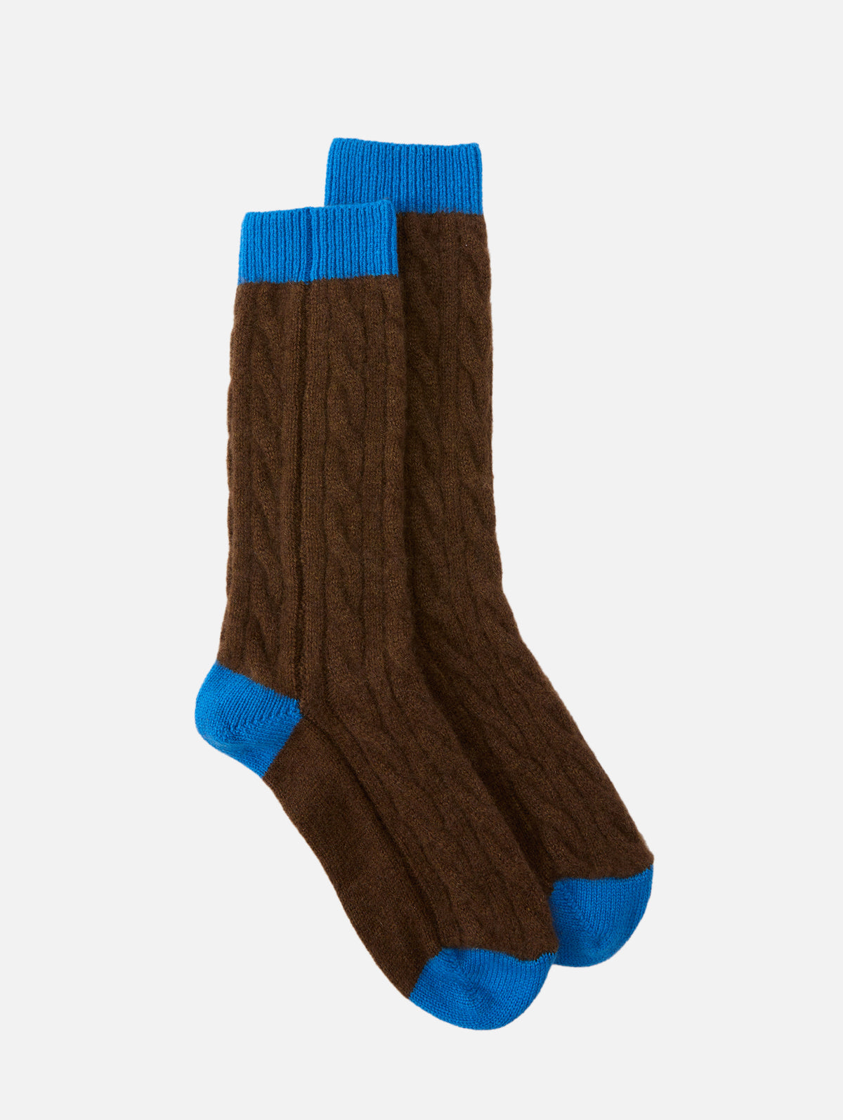 Cabel Sock,GUEST IN RESIDENCE,CHESTNUT/TWILIGHT,Image 1