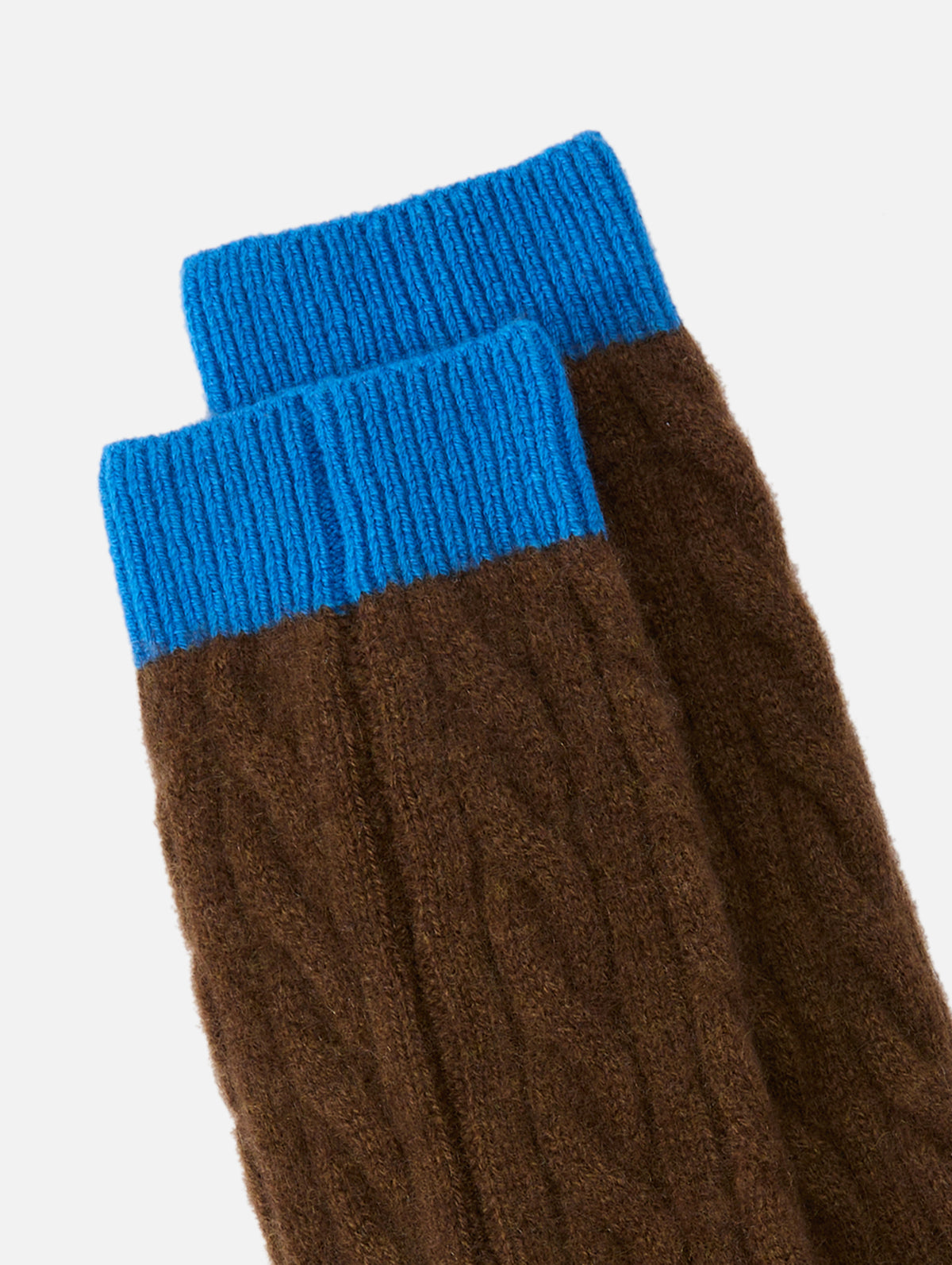 Cabel Sock,GUEST IN RESIDENCE,CHESTNUT/TWILIGHT,Image 2