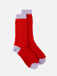 Cabel Sock,GUEST IN RESIDENCE,CHILI/DUSK,Image 1