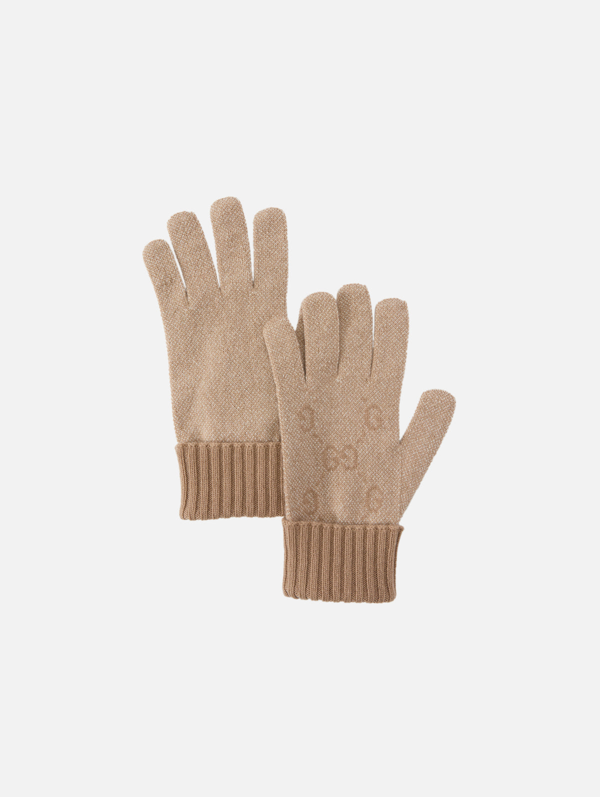 GG Gloves,GUCCI,WHITE/BEIGE,Image 1