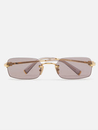 0MU B50S Eyewear,MIU MIU EYEWEAR,MAUVE LENSES,Image 1