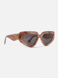 Anagram Frame Sunglasses,LOEWE EYEWEAR,NAVY,Image 6