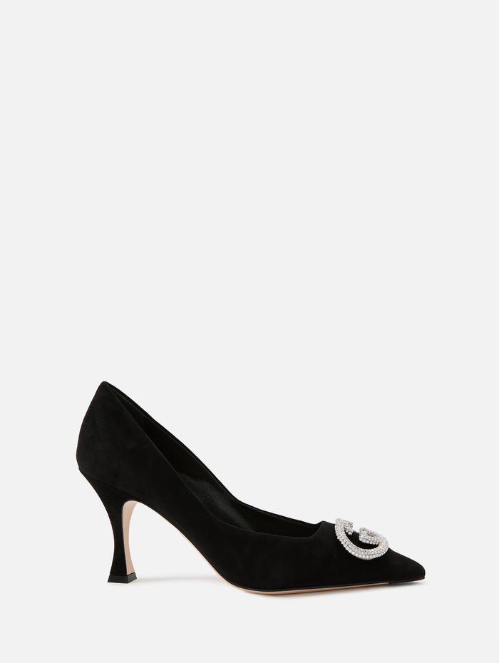 Alicia GG Pump,GUCCI,BLACK,Image 1