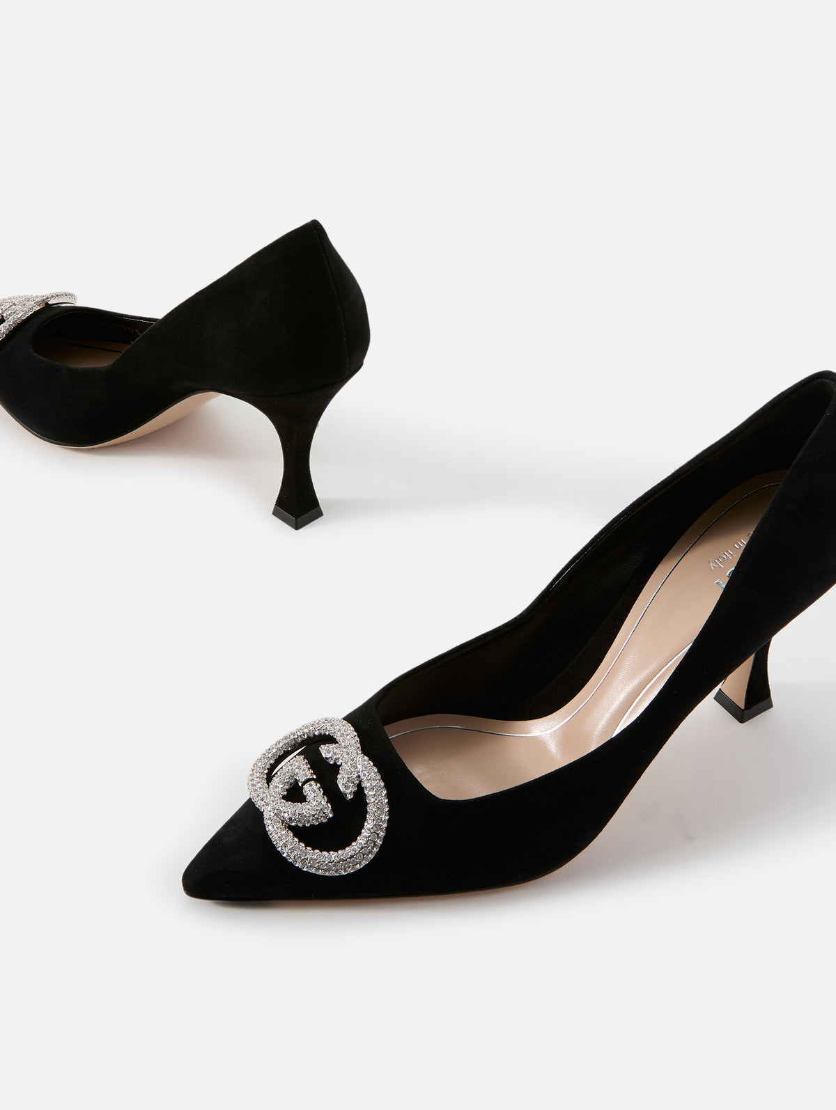 Alicia GG Pump,GUCCI,BLACK,Image 2