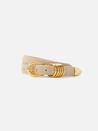Hollyhock Belt,DEHANCHE,BEIGE,Image 1