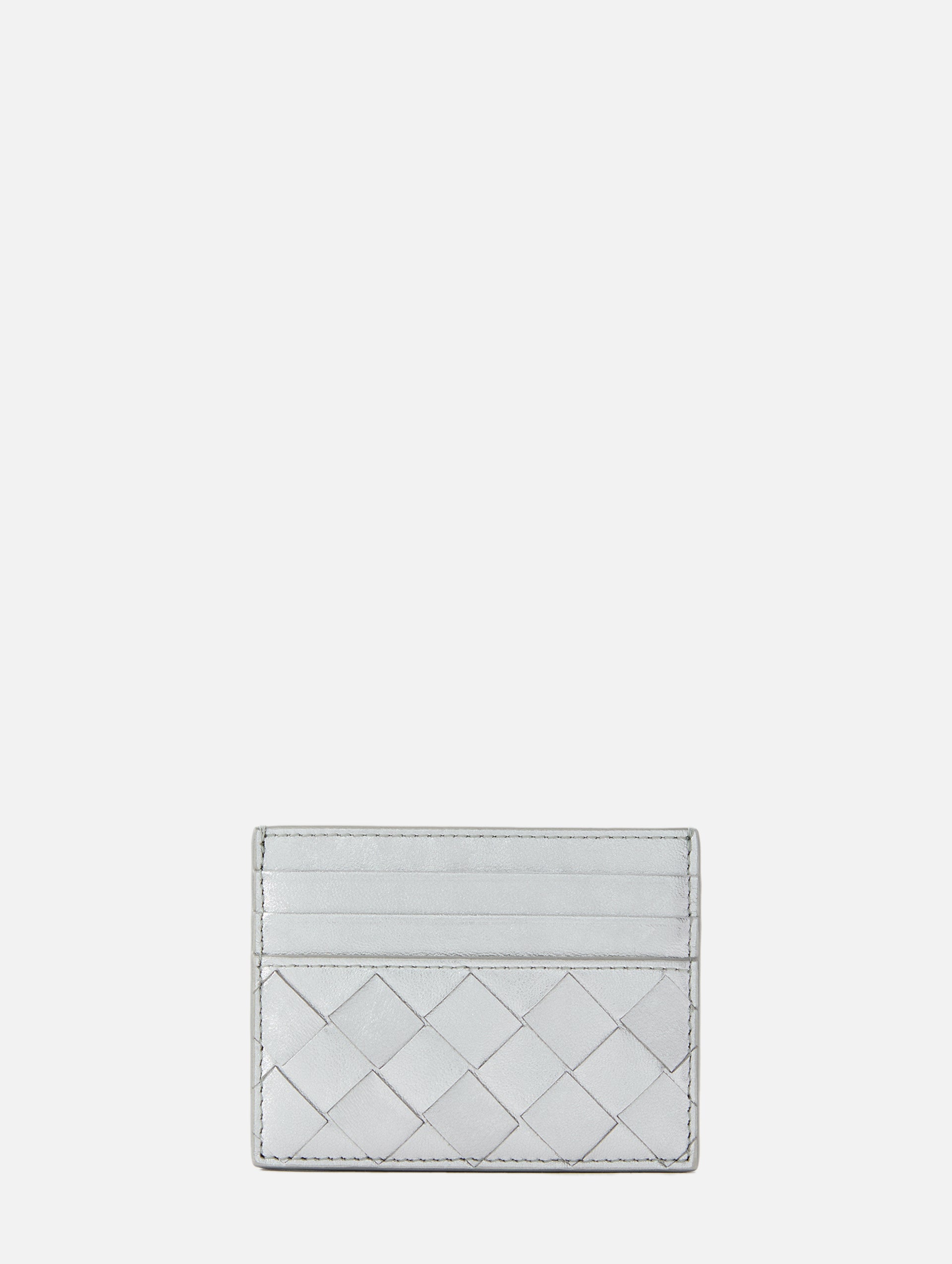 Intrecciato Credit Card Case | BOTTEGA VENETA | elysewalker