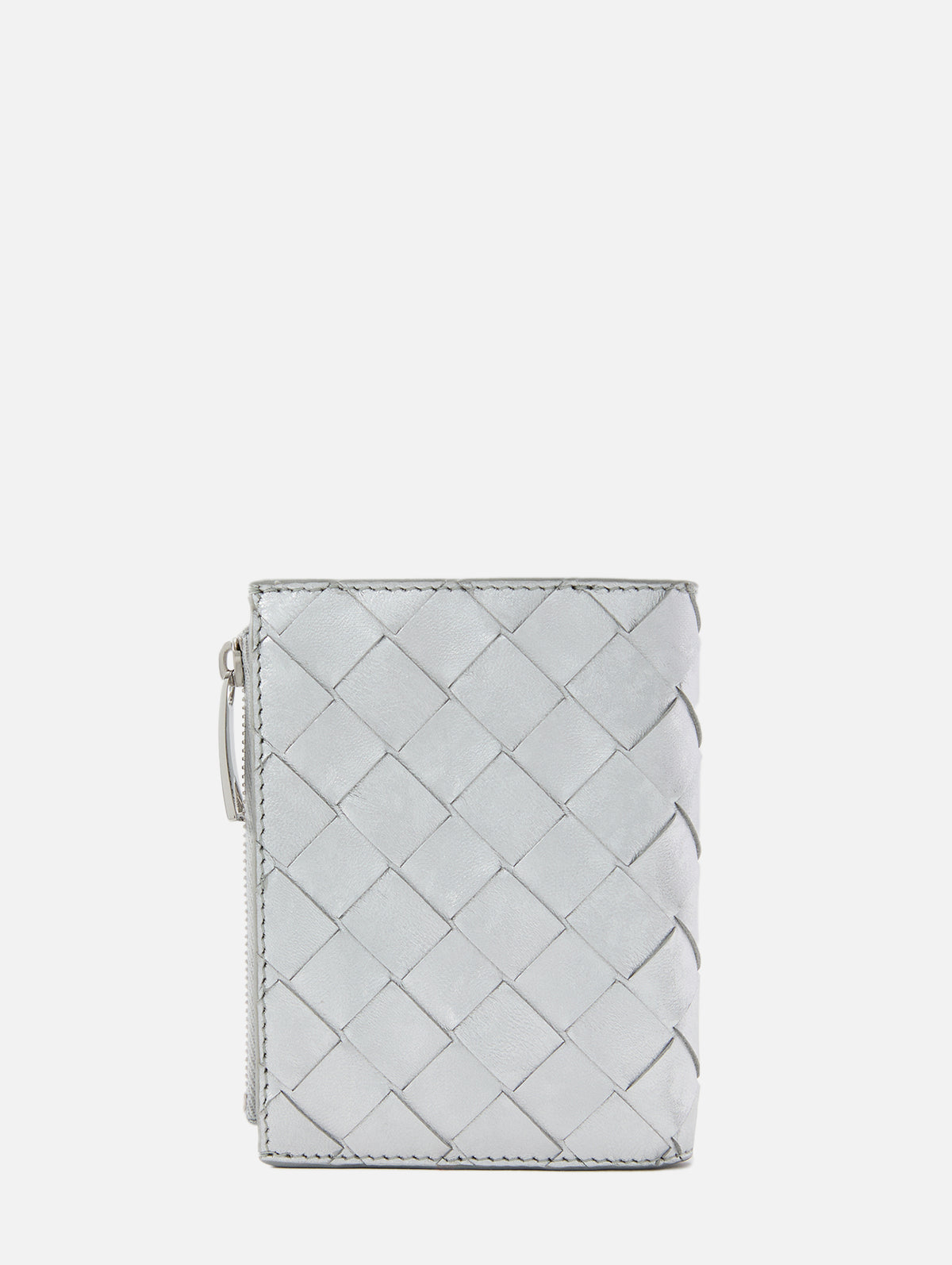 Small Bifold Wallet,BOTTEGA VENETA,SILVER,Image 2