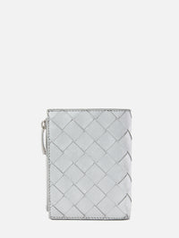 Small Bifold Wallet,BOTTEGA VENETA,SILVER,Image 2