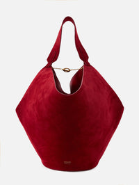 Lotus Small Tote,KHAITE,RUBY,Image 1