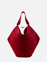Lotus Small Tote,KHAITE,RUBY,Image 1