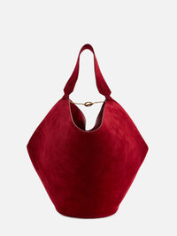 Lotus Small Tote,KHAITE,RUBY,Image 3