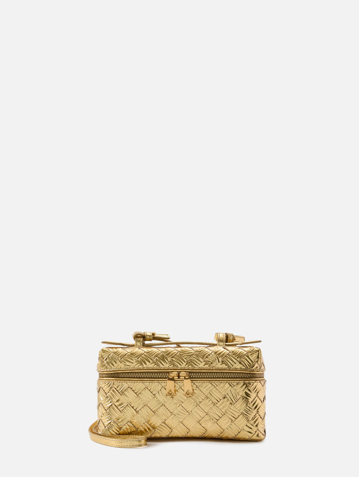 Bang Bang Vanity Case,BOTTEGA VENETA,GOLD,Image 1
