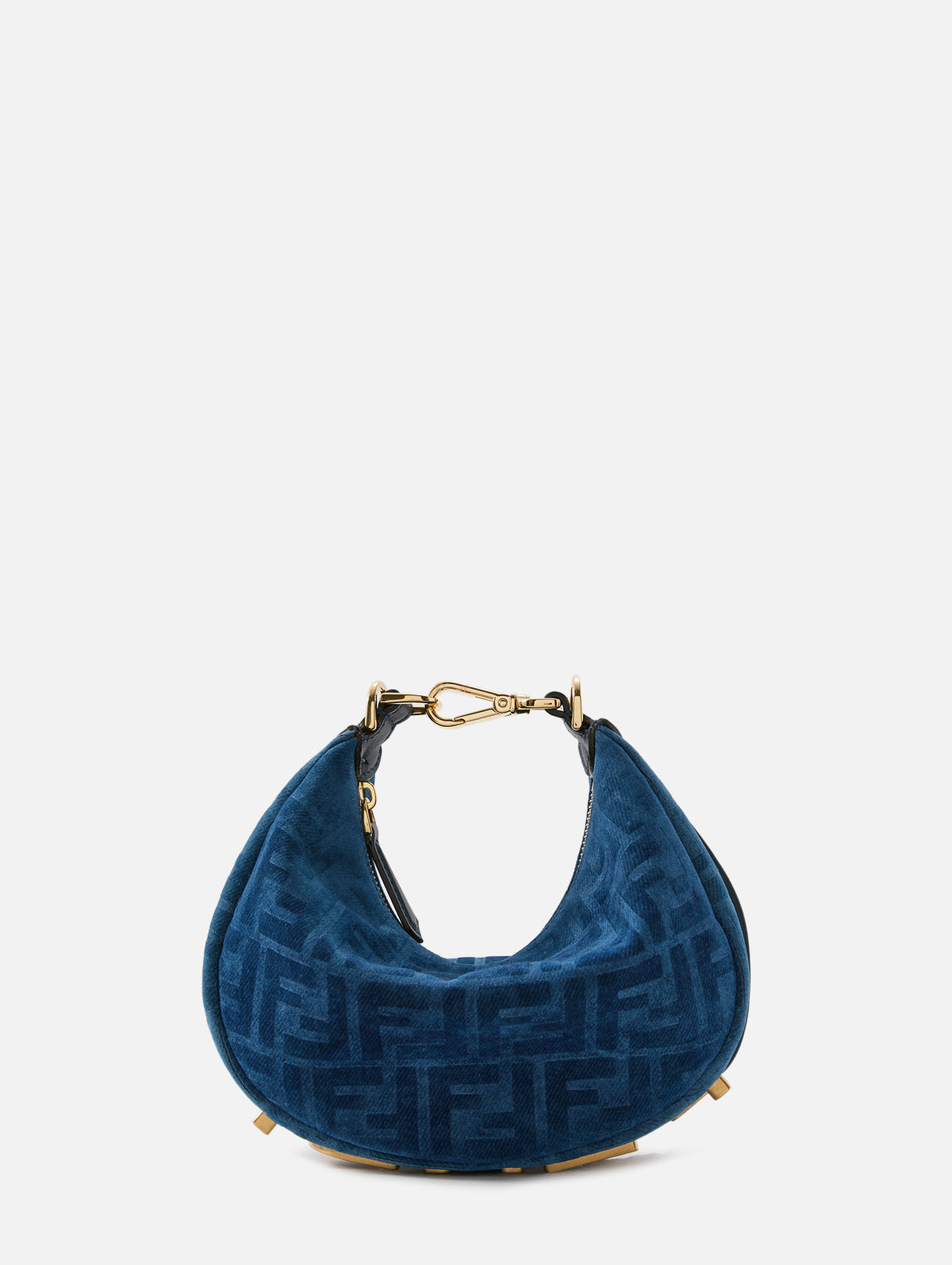 Mini Fendigraphy Bag,FENDI,BLUE/NERO,Image 1