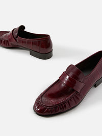 Soft Loafer,THE ROW,ROUGE,Image 2