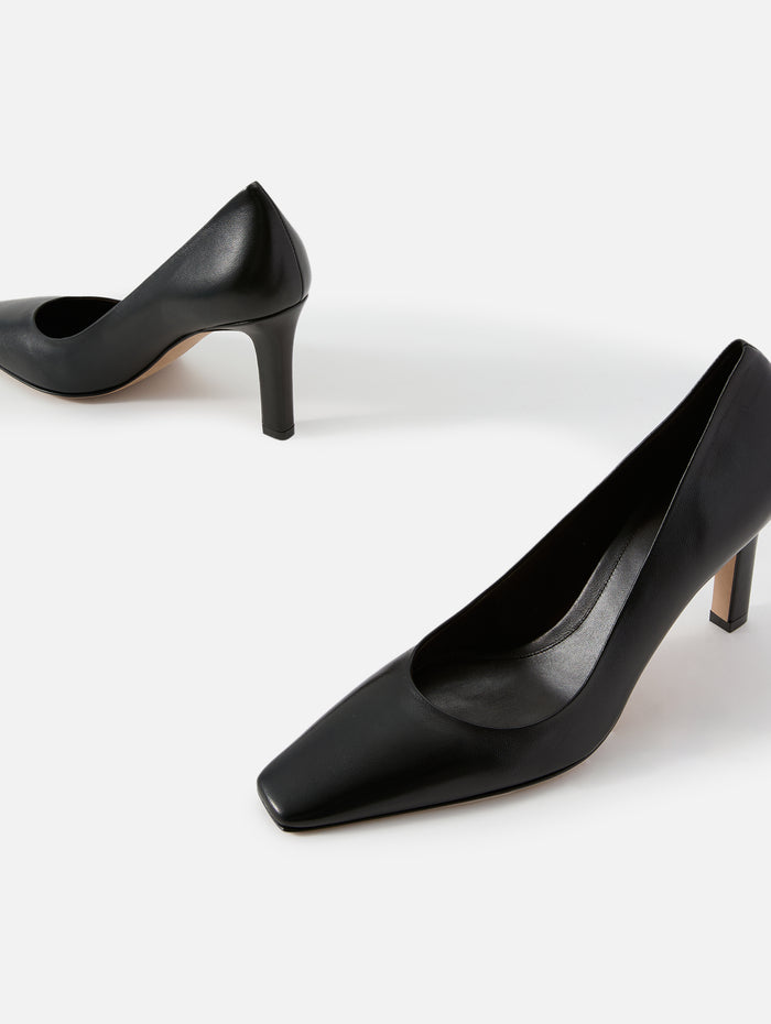 Carla Pump 80mm,THE ROW,BLACK,Image 1