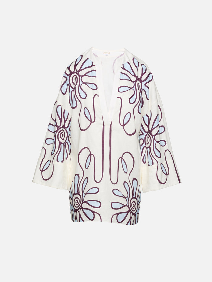 Siena Dress,CALA DE LA CRUZ,NAMURCELESTE,Image 1